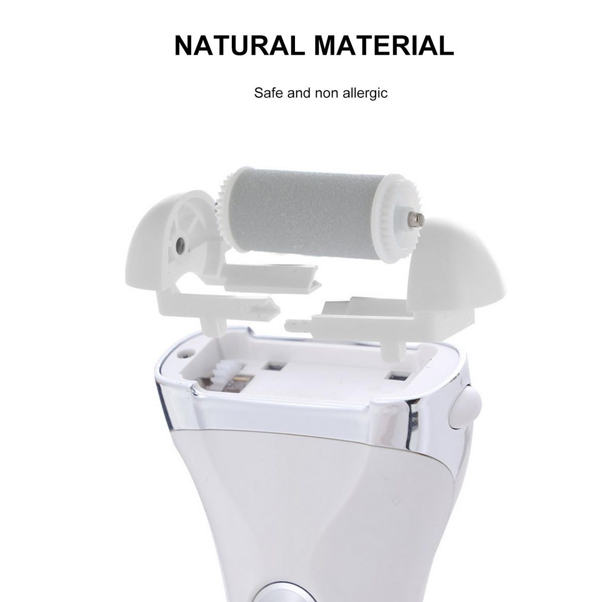 Electric Foot Callus Remover Dead Skin Calluses Remover Rechargeable Foot Grinder Automatic Pedicure Tool with LCD Digital Display Waterproof