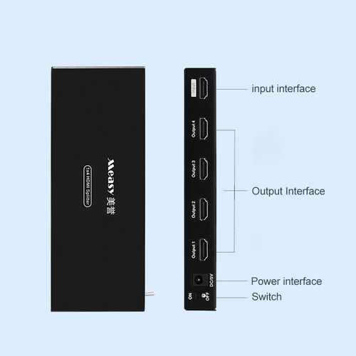 VGA Splitter 4 Port 200MHz VGA Video Splitter