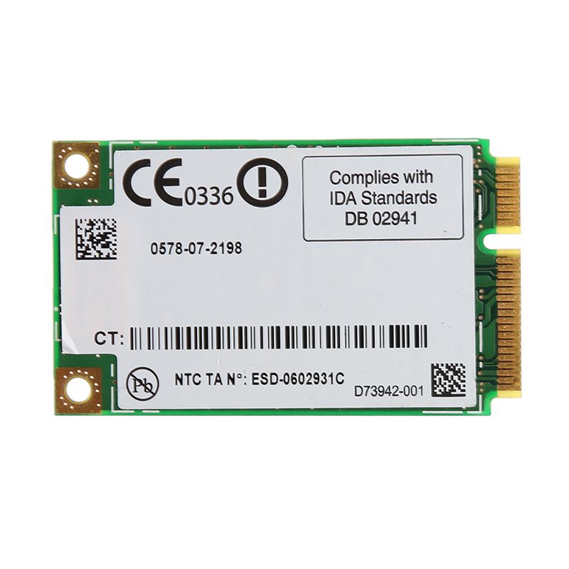 Dual Band 300Mbps WiFi Link Mini PCI-E Wireless Card For