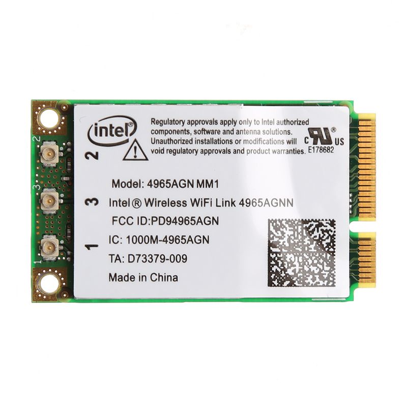 Dual Band 300Mbps WiFi Link Mini PCI-E Wireless Card For