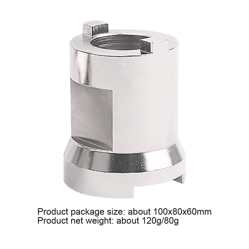 Bicycle Bottom Axis Disassembly Tool Bike Bottom Bracket Spanner Lock Ring Remover Fixed Headset Wrench Bycicle Accessories Left