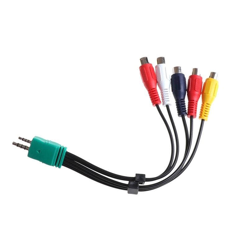 For Samsung 3.5+2.5 To 5 Double-head LCD TV AV Cable
