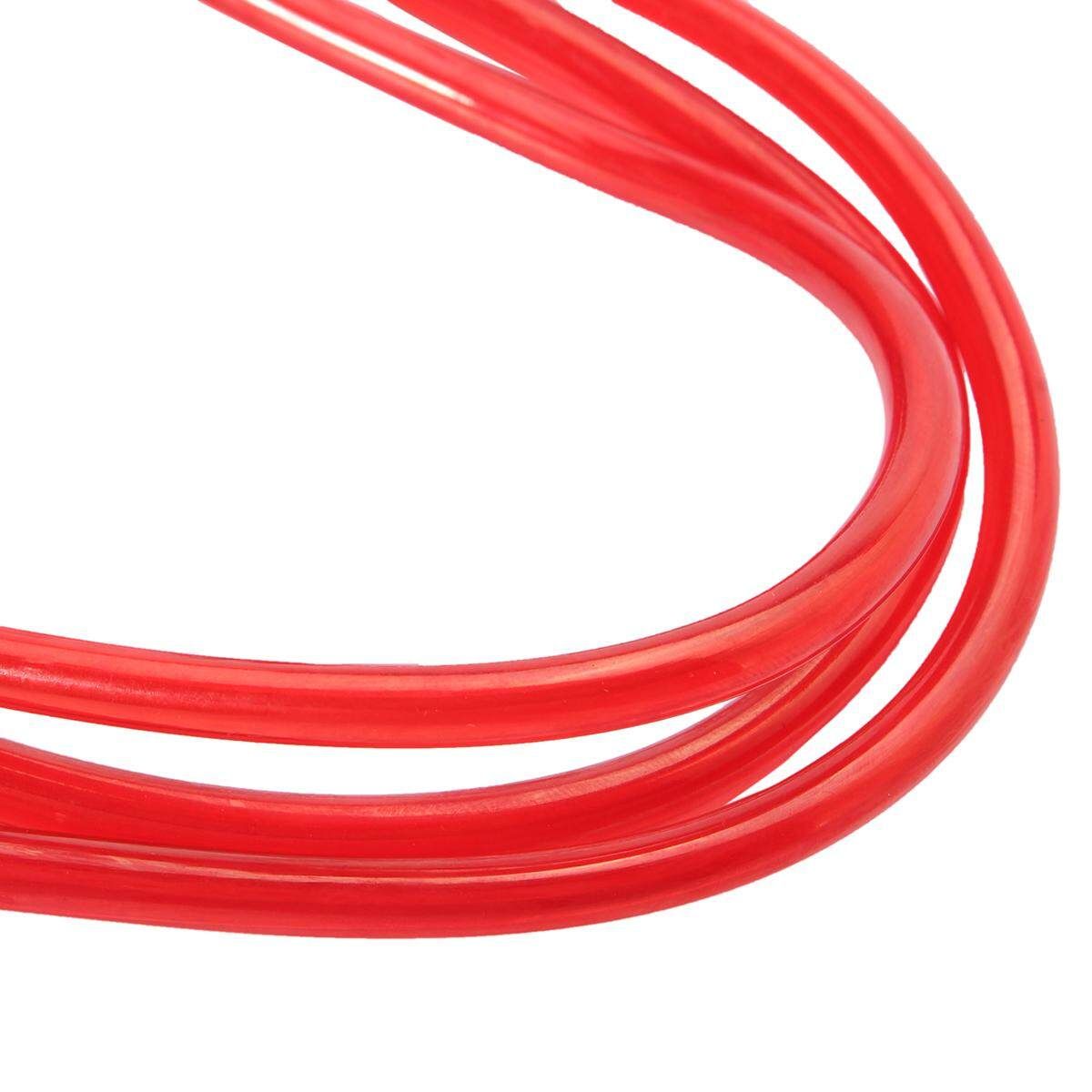 TPU 6FT 5.5mm Longboard Surfing Leash Surfboard Foot Leg Rope String Cord Swivel Red