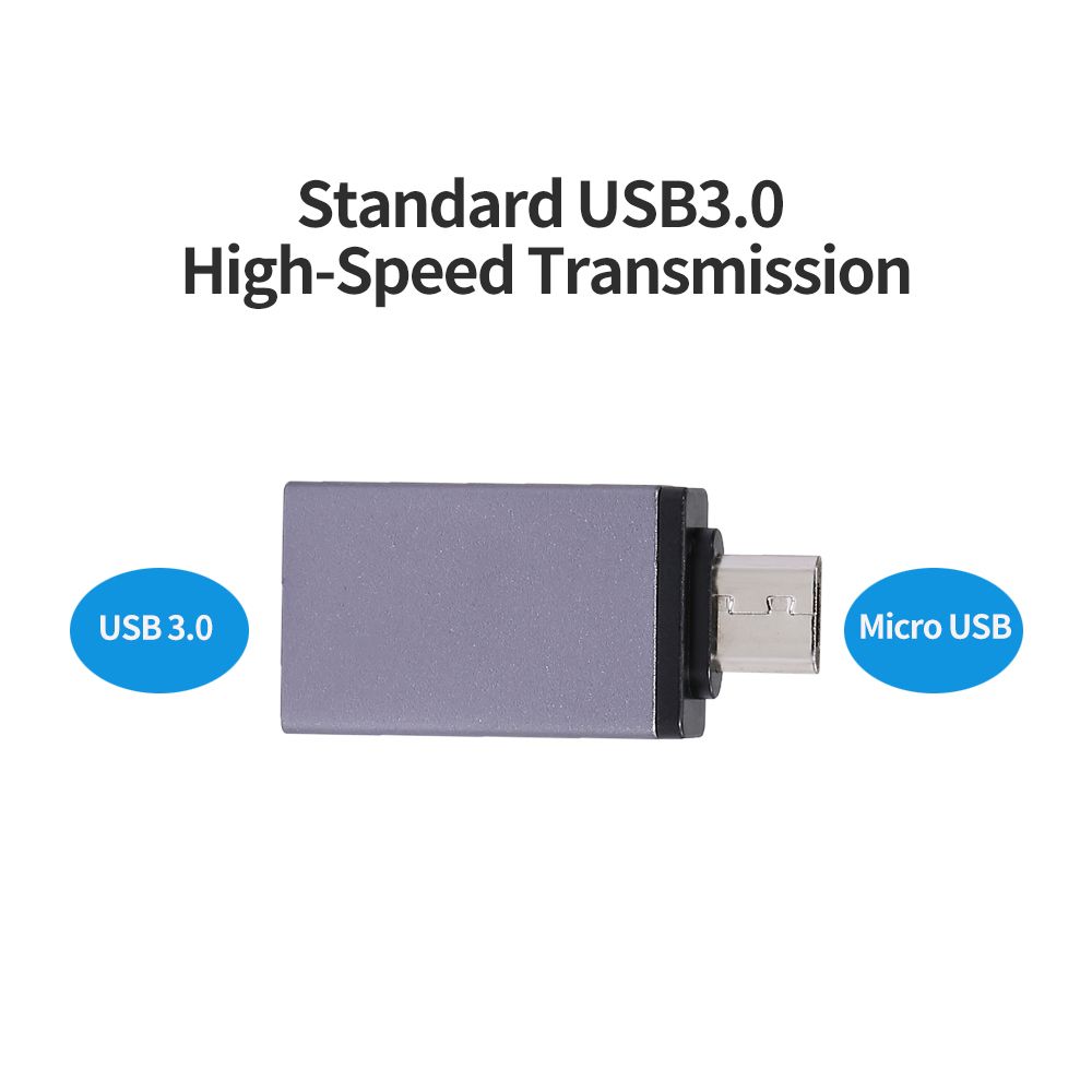 Micro USB Male To USB 3.0 Female Adapter OTG Cable Adapter