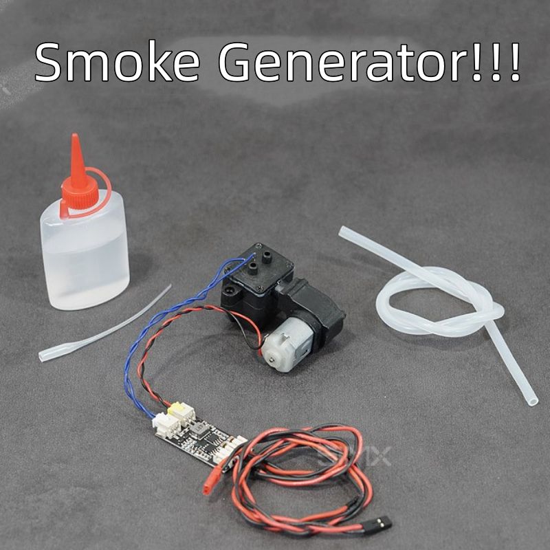 Smoke Generator Smoker Machine For 1/14 Tamiya Truck Tractor Trailer For Benz