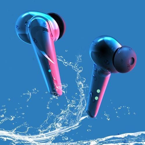 G11 Black Wireless Stereo Headphones LED Display Touch
