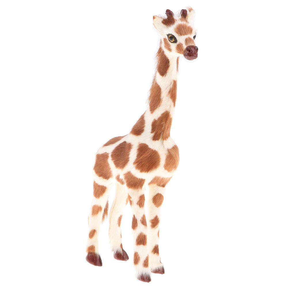 Realistic Giraffe Emulation Animal Model Figures Kids