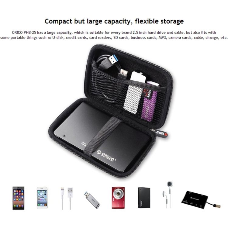 ORICO PHB-25 2.5 Inch SATA HDD Storage Protection Box