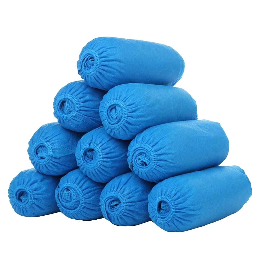 100Pcs Disposable Thickened Non-Woven Shoes Cover
