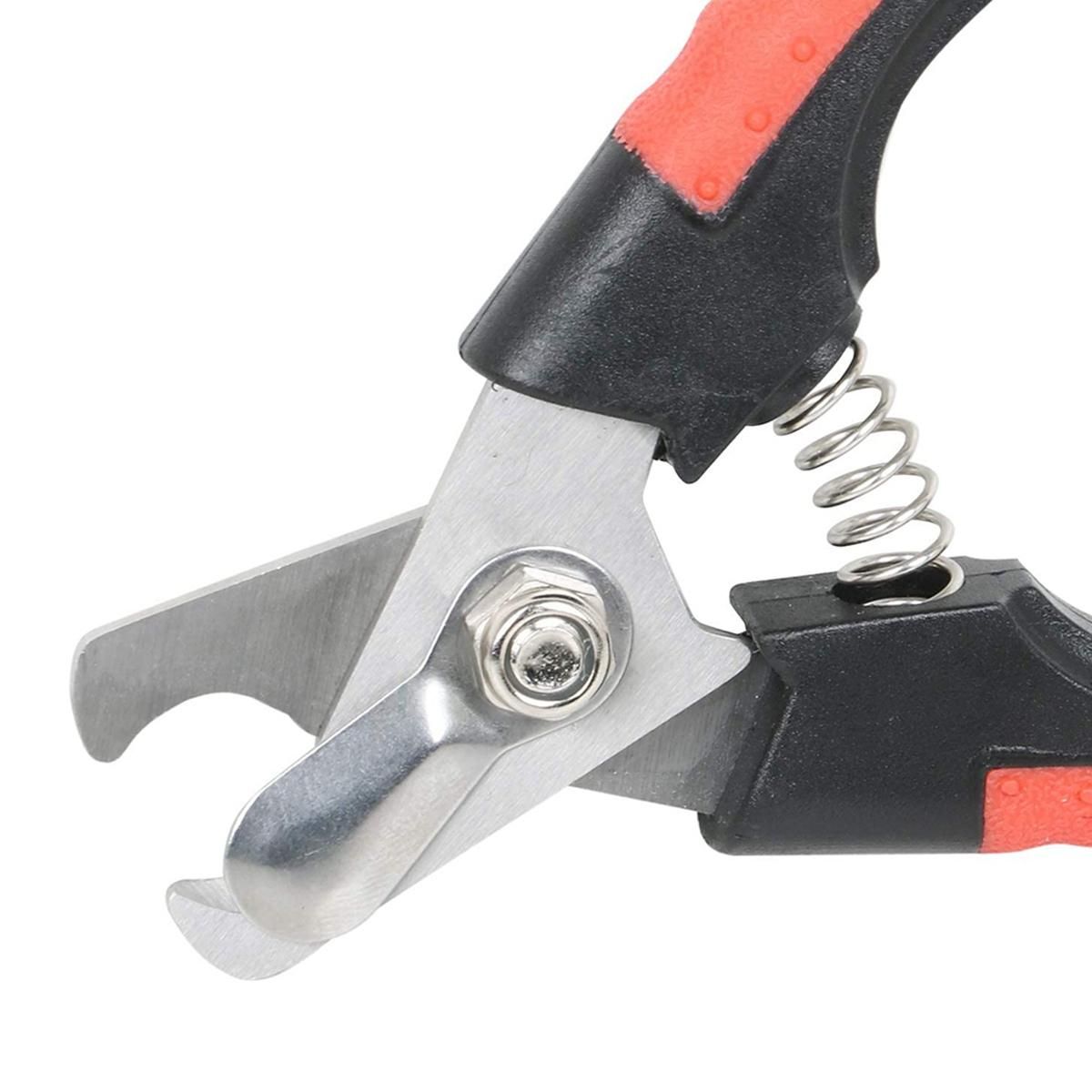 Pet nail trimmer clipper made of stainless steel for pet care of dogs, cats, rabbits, rabbits etc.