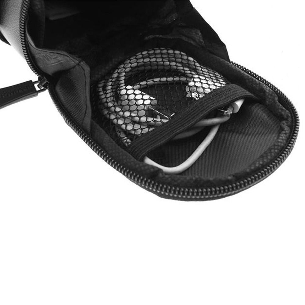 Roswheel Bicycle Strap-On Bike Saddle Bag-Black