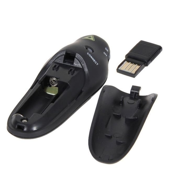 Multimedia Presenter With Laser Pointer And USB Receiver