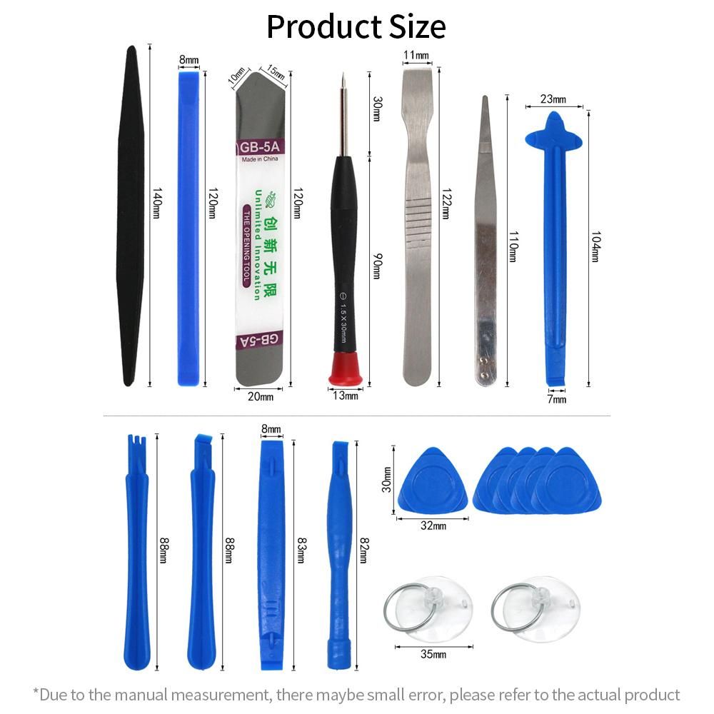 20-in-1 Multifunctional Machine Dismantling Tools Repair Tools Kit for Laptop Mobile Phone Fan Keyboard Game Console Glasses