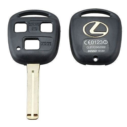 3 Buttons Car Key Shell