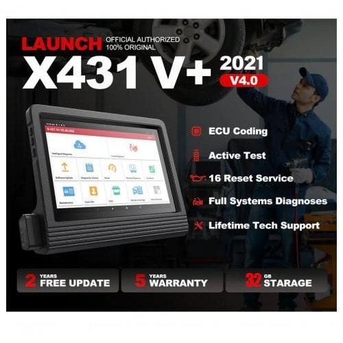 Launch X431 V+ Full System Automobile Scanner And Programming Functions