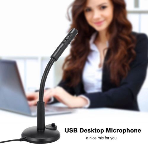 USB Condenser Microphone Computer Desktop Recording Mic YouTube