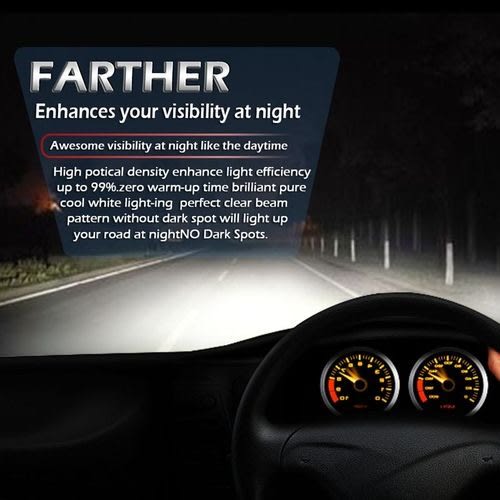 Led Car Headlight Kit  9005 36w 3800lm White Light Bulbs