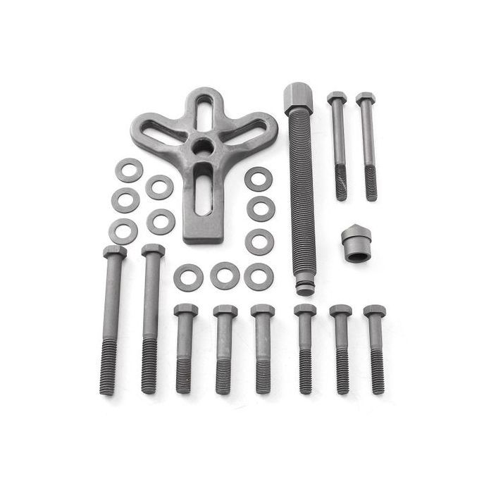 13PCS Harmonic Balancer Kit Gear Pulley Puller Steering Wheel Crankshaft Tools