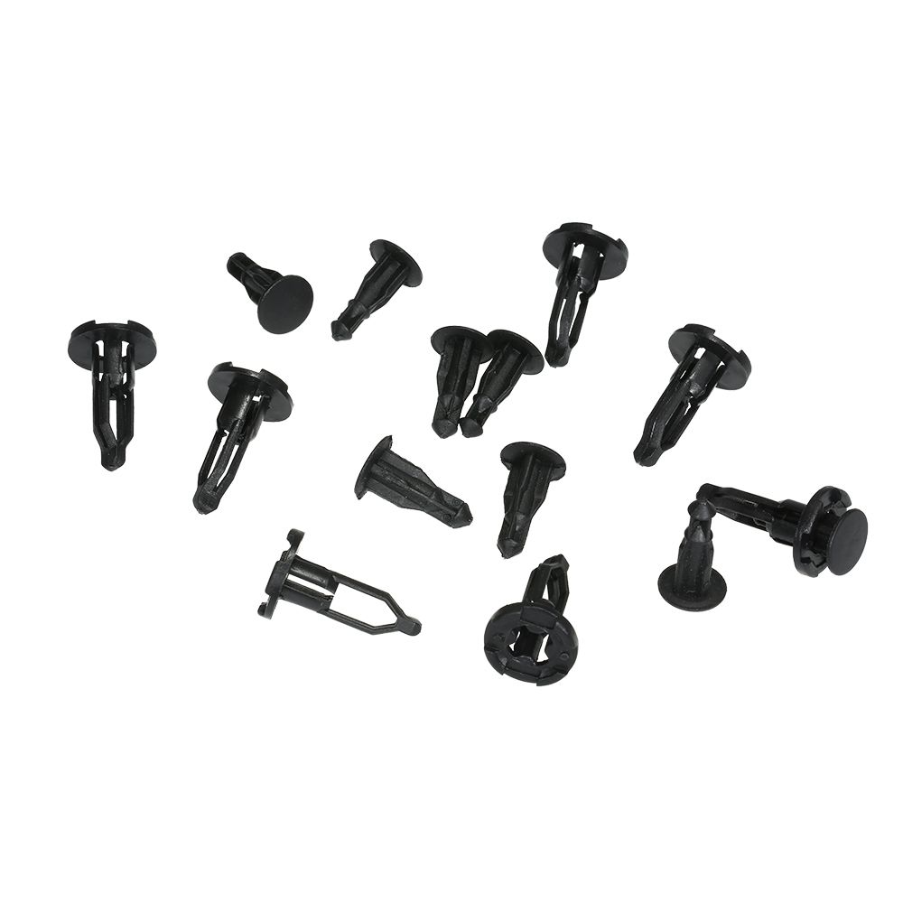 Car Rivet Fastener Retainer Push Bumper Moulding Clip Kit