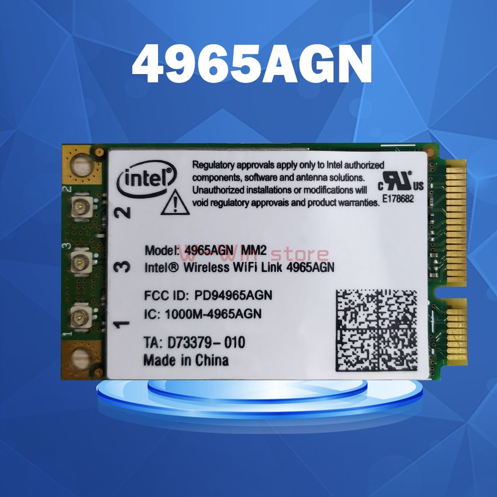 For Intel Dual Band 4965AGN 4965AGNMMW Mini PCI-e Wireless