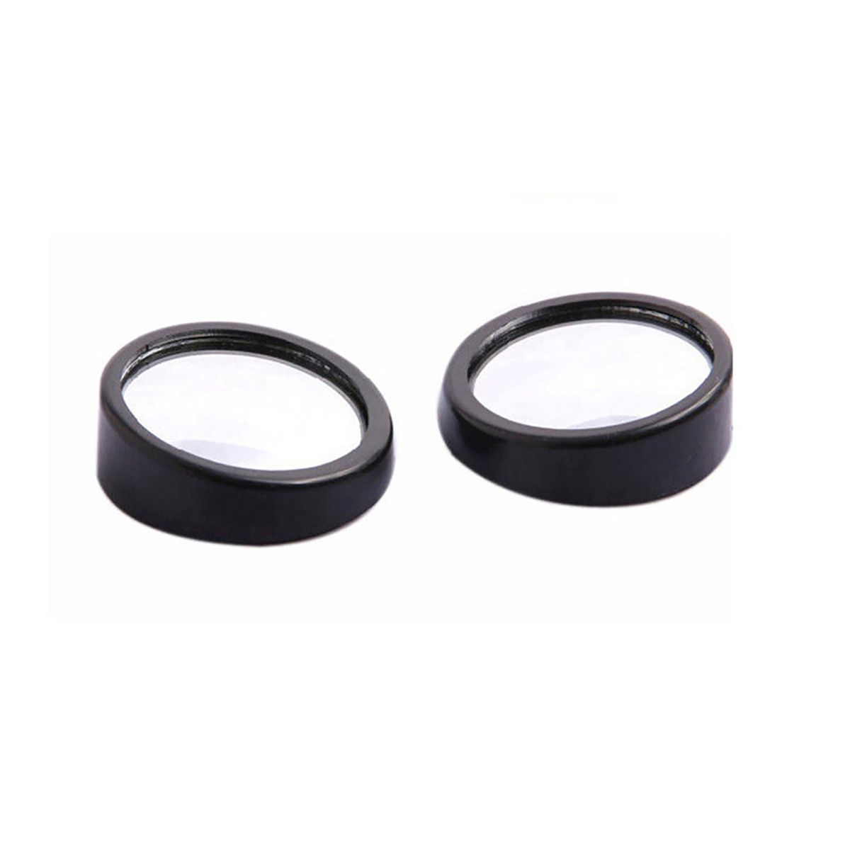 1Pair Car Adjustable Rearview Blind Spot Side Rear-Black