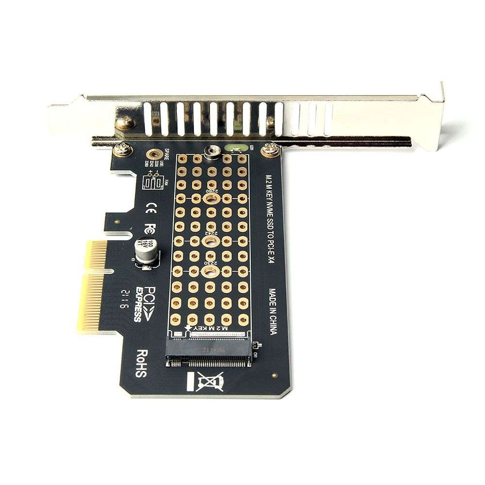M.2 NVME Adapter Card PCI-E X4 To NVME Expansion Card SSD