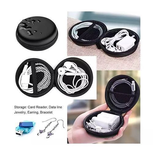 Bluetooth Earphones Casing Bag / Charger Storage Pouch Case