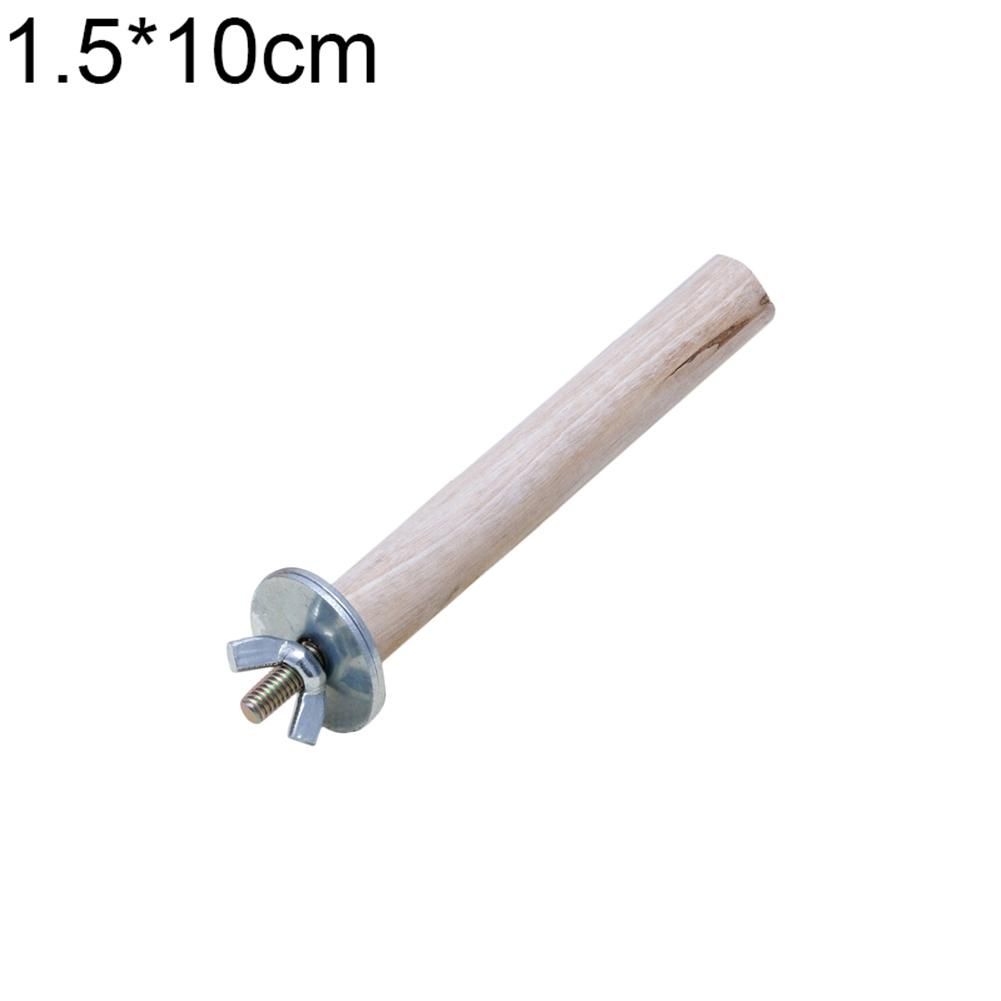 Parrot Pet Paw Wood Stand Toy Parakeet Hamster Branch-