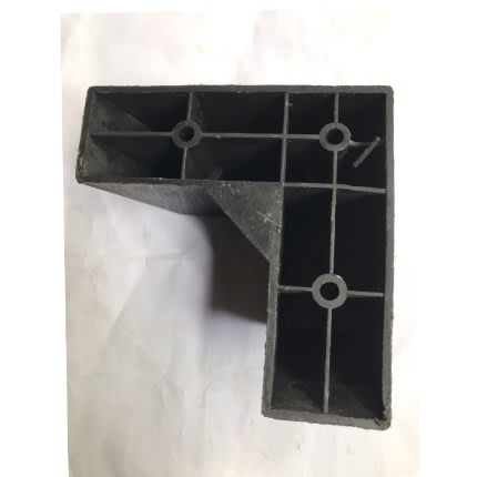Plastic Modern L Koni Pvc Leg, For Sofa 4pics 3inch