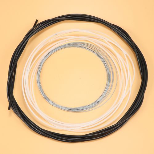 Pouvoir 5 Metres Motorcycle Diy Throttle Cable Kit Nipples