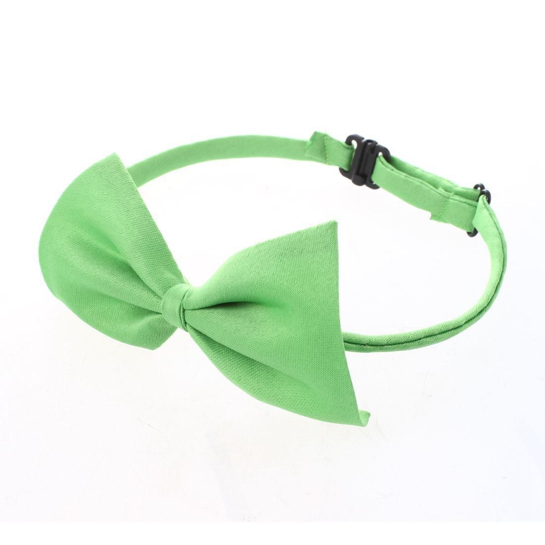 Dog Cat Pet Collar Accessory Bow Tie Necktie Green 2