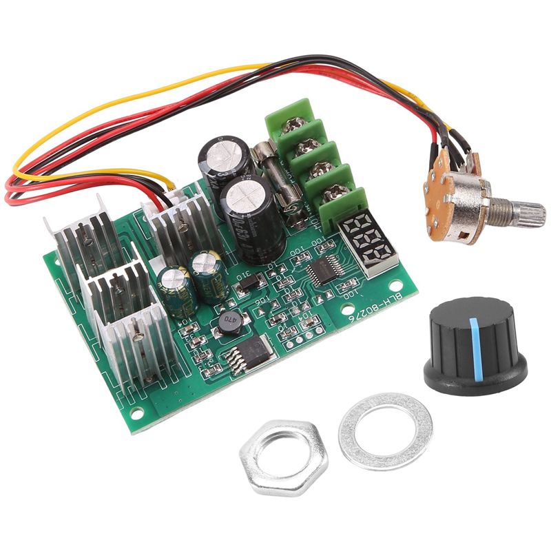 DC 6-60V 30A Adjustable LED Digital Motor Speed Regulator