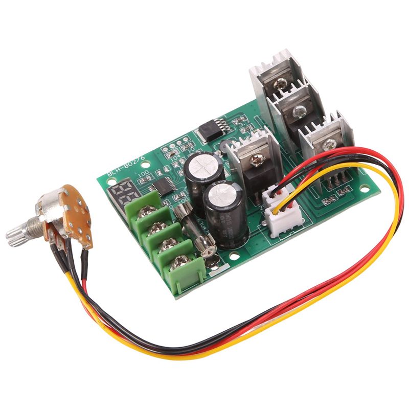 DC 6-60V 30A Adjustable LED Digital Motor Speed Regulator
