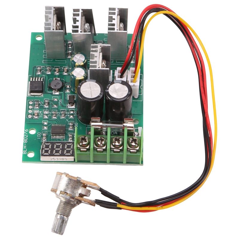 DC 6-60V 30A Adjustable LED Digital Motor Speed Regulator
