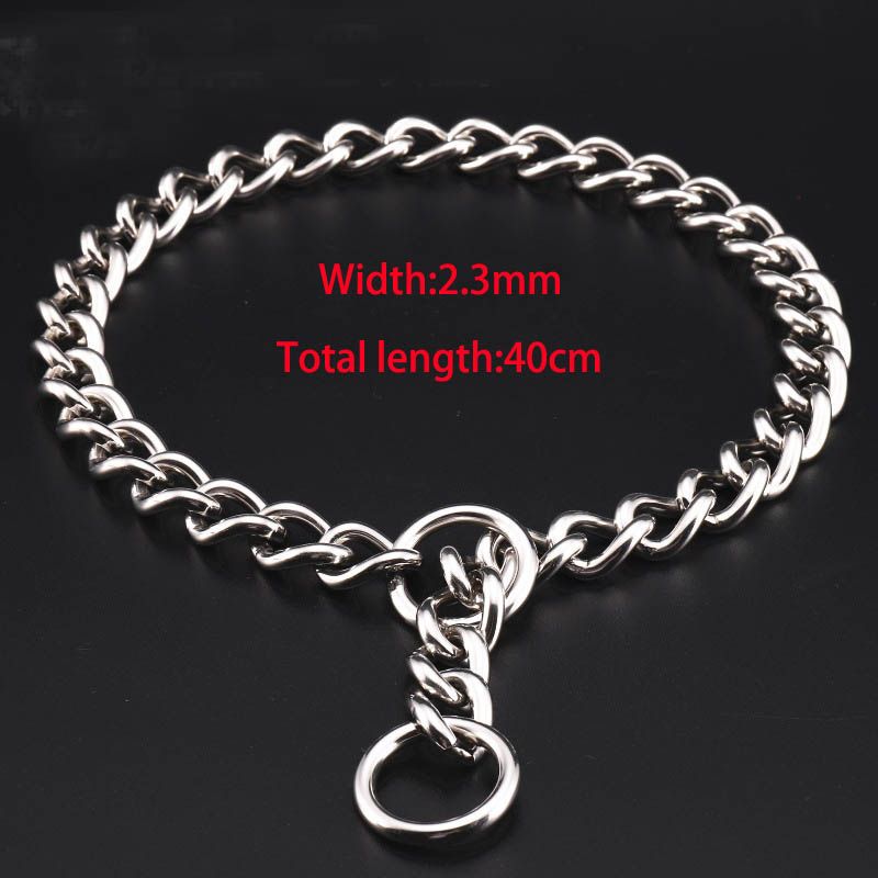Steel For Dogs Collars Stainless Choke P Chain 304 Training