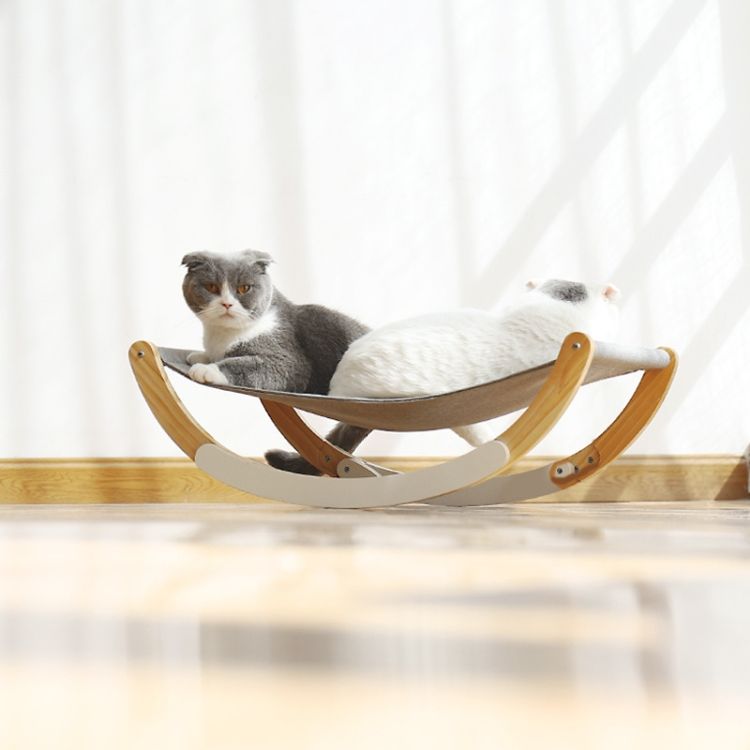 Solid Wood Cat Shaker Bed
