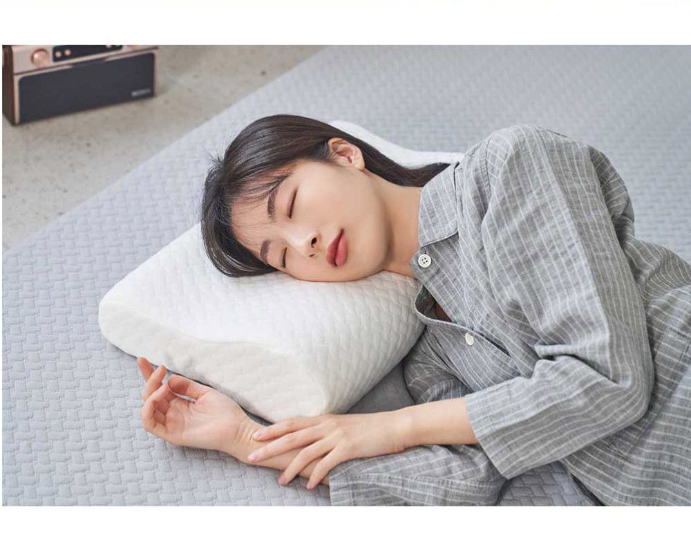Life Queen Size Contour Memory Foam Pillow, Neck Pain Relief