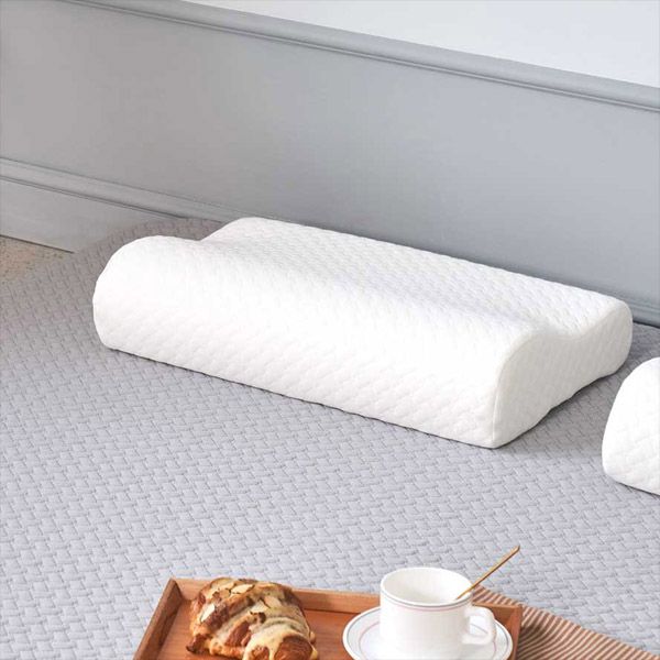 Life Queen Size Contour Memory Foam Pillow, Neck Pain Relief