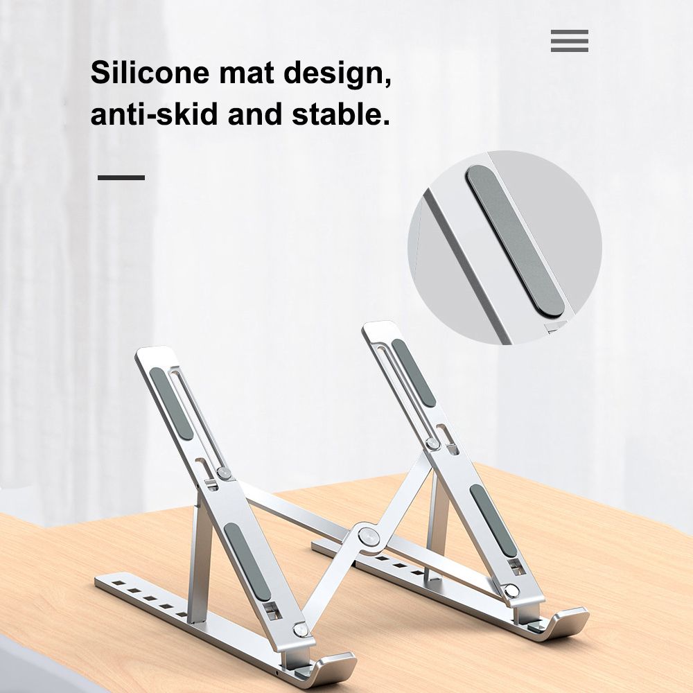 Laptop Stand 6-Level Adjustable Height Computer Holder