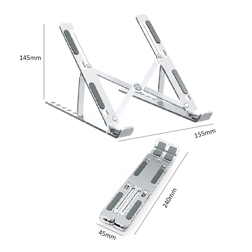 Laptop Stand 6-Level Adjustable Height Computer Holder