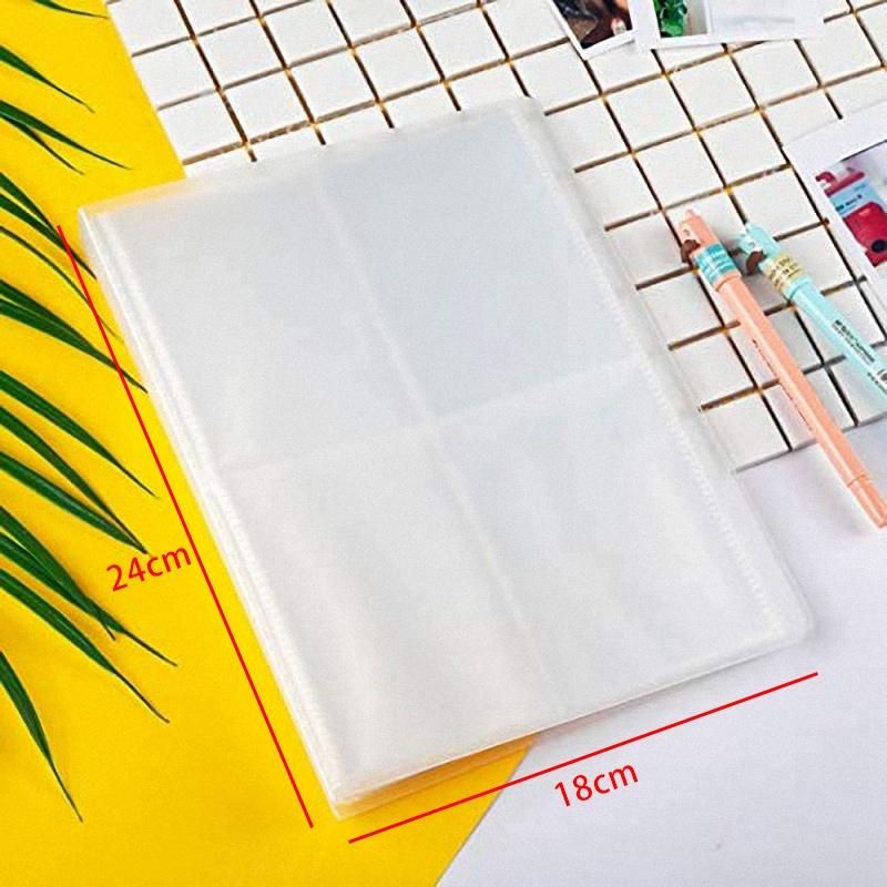 4 Inch PP Surface Transparent 20 Sheets Family Growth Photo