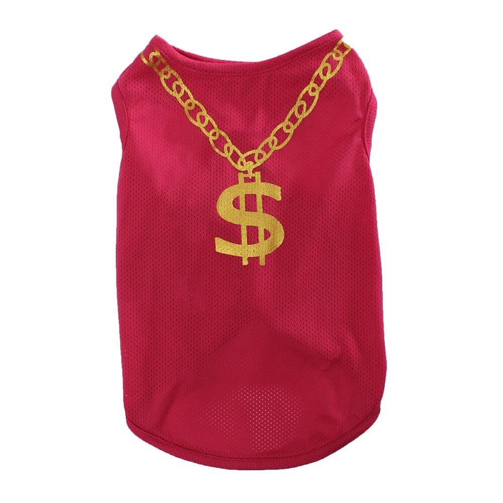 Gilet Respirant Engrener Collier Vetement Pour Chien Petit Geant Rose Red XS Rose Red XS