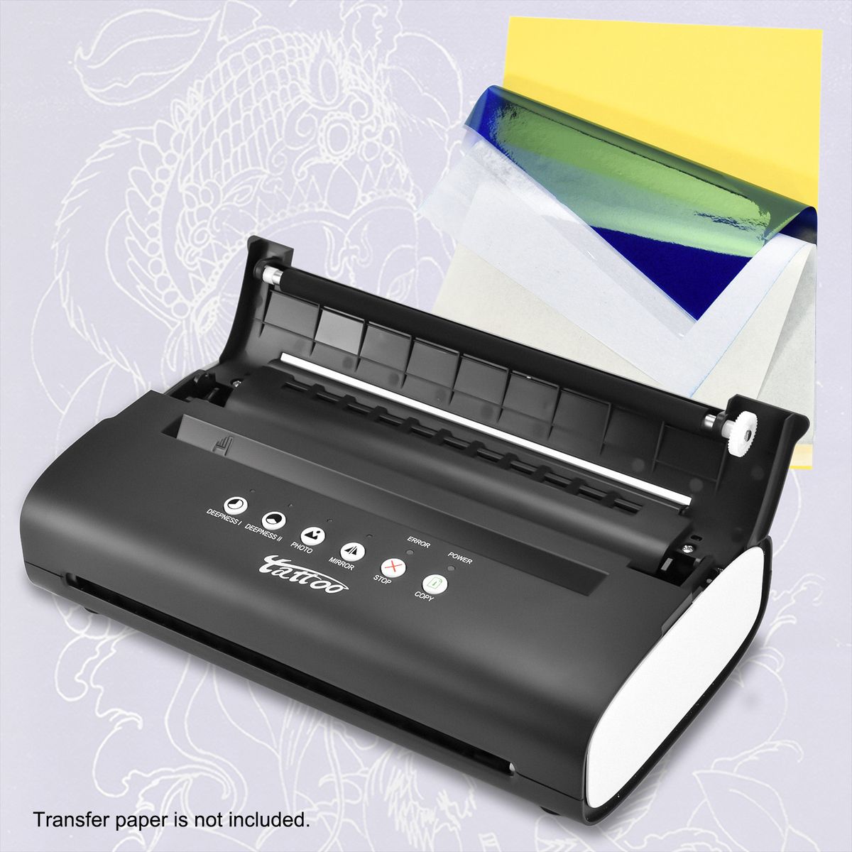 Tattoo Stencil Transfer Machine Printer Drawing
