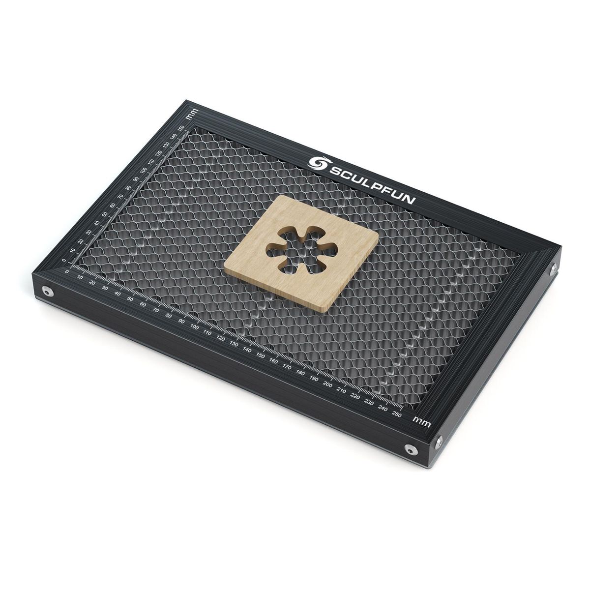 SCULPFUN Laser Engraver Honeycomb Working Table Steel Panel Board Platform for Diode Laser Machine  Clean Cutting Work 300x200mm  Table-protecting