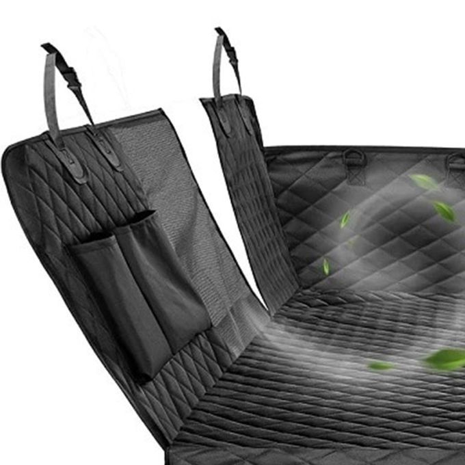 Dog Car Seat Cover SUV Backseat Protector Adjustable Seats Black