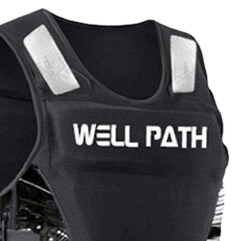 Adult  Jacket Swimming Floating Rafting Diving Black  M