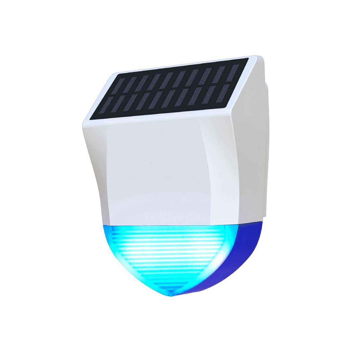 Bluetooth Wireless Solar Powered Alarm Human Body Sensing Alarm with IPX5 Waterproof Function for Outdoor Warning