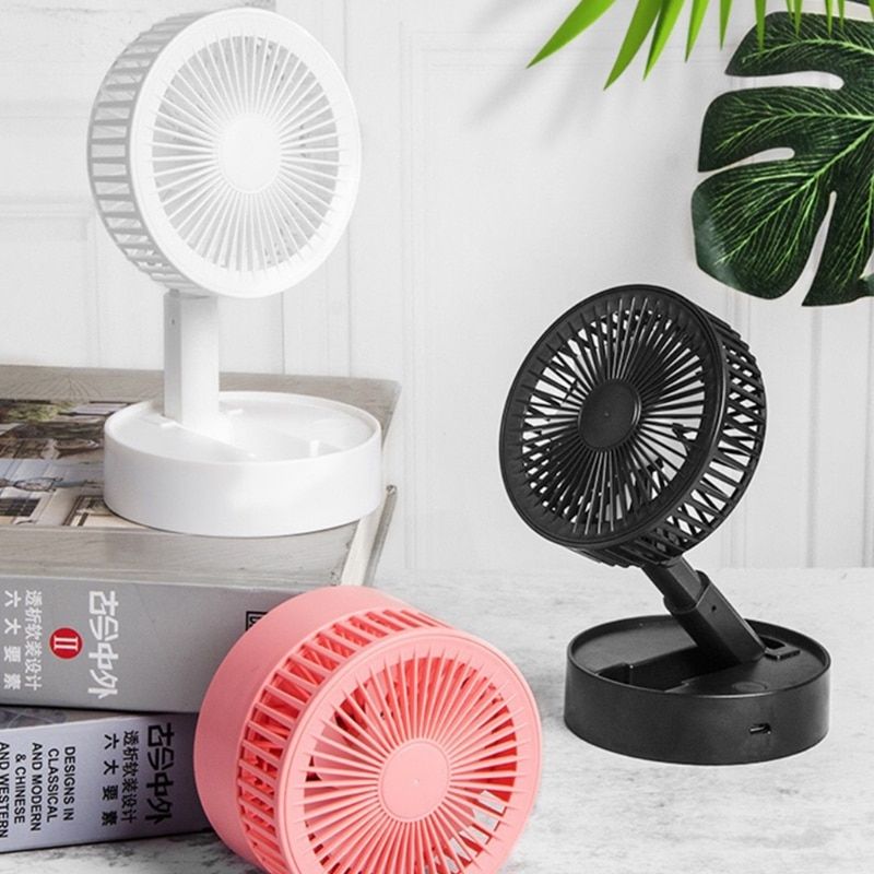 Retractable And Foldable Portable Mini Fan USB Charging Smart Personal Tool,Small Fans For Home,Small Fans Portable Retail 8FF200430-BK