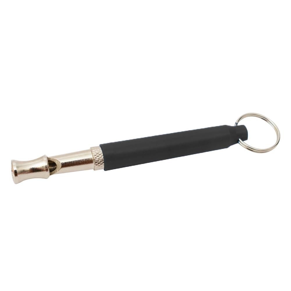 Pet Dogs Whistle Anti Bark Ultrasonic Sound Training-Black
