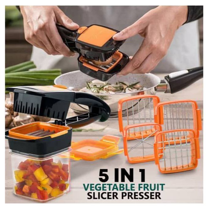 Multi-Cutter Vegetable And Fruit Dicer Slicer Cutter Chopper